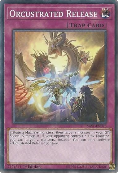 Orcustrated Release Savage Strike Yu-Gi-Oh! card