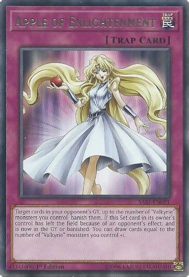 Apple of Enlightenment Savage Strike Yu-Gi-Oh! card