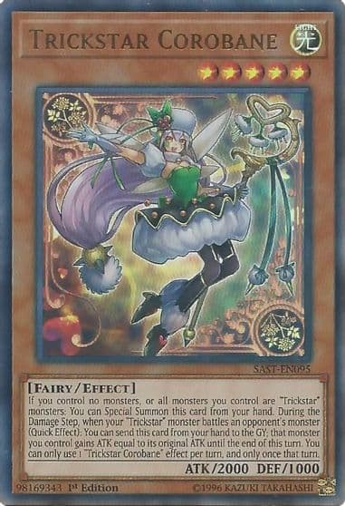 Trickstar Corobane Savage Strike Yu-Gi-Oh! card