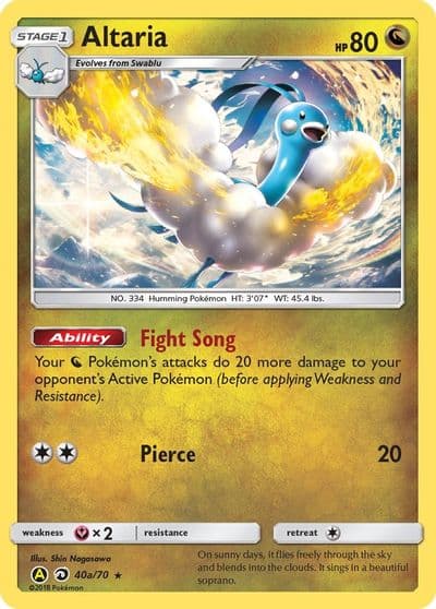 Altaria - 40a/70 Alternate Art Promos Pokemon card