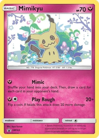Mimikyu - SM163 SM Promos Pokemon card