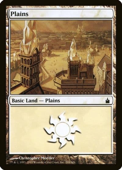 Plains 288 Ravnica: City of Guilds Magic card