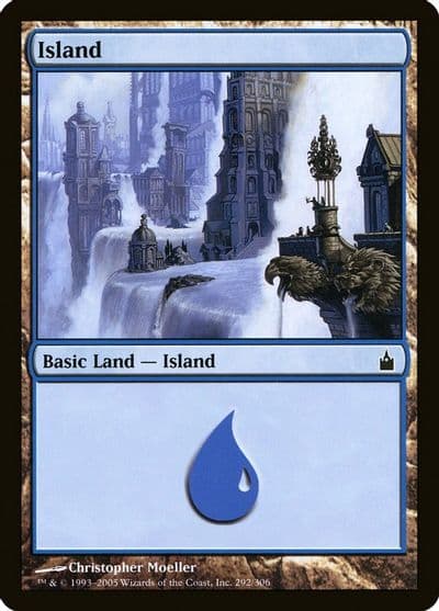 Island 292 Ravnica: City of Guilds Magic card