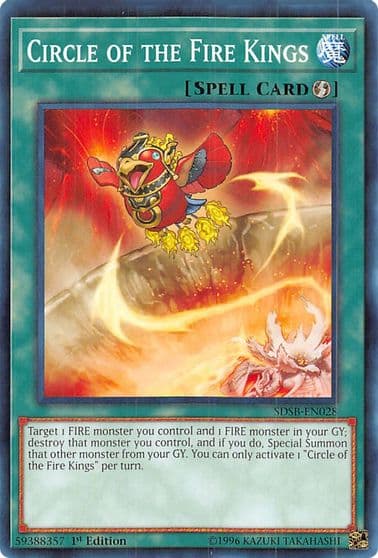 Circle of the Fire Kings Structure Deck: Soulburner Yu-Gi-Oh! card