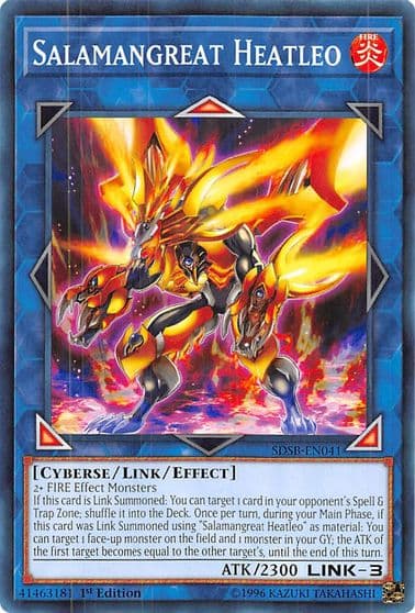 Salamangreat Heatleo Common Structure Deck: Soulburner Yu-Gi-Oh! card