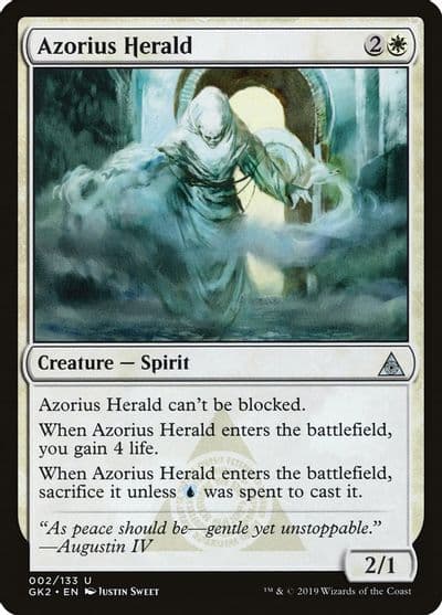 Azorius Herald Ravnica Allegiance: Guild Kits Magic card