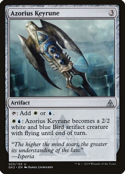 Azorius Keyrune Ravnica Allegiance: Guild Kits Magic card
