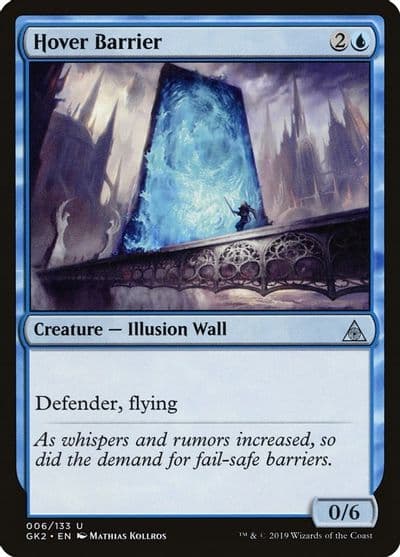 Hover Barrier Ravnica Allegiance: Guild Kits Magic card
