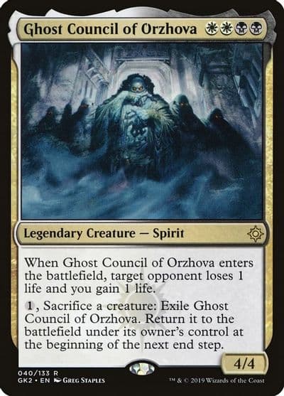 Ghost Council of Orzhova Ravnica Allegiance: Guild Kits Magic card