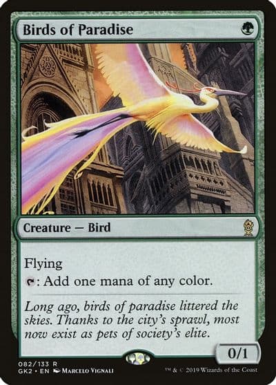 Birds of Paradise Ravnica Allegiance: Guild Kits Magic card