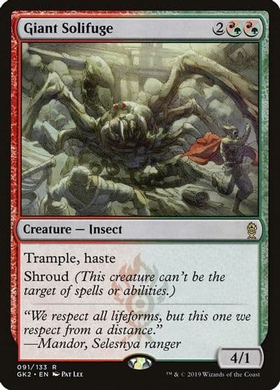 Giant Solifuge Ravnica Allegiance: Guild Kits Magic card