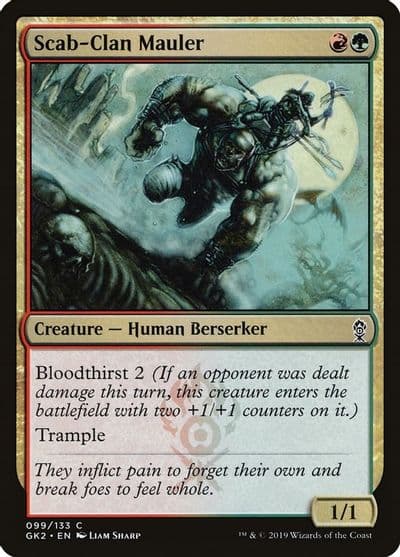 Scab Clan Mauler Ravnica Allegiance: Guild Kits Magic card
