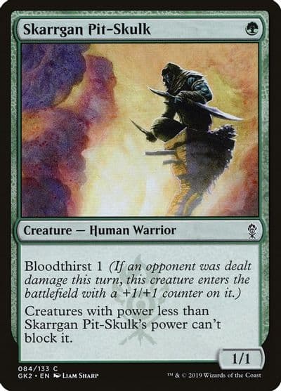 Skarrgan Pit Skulk Ravnica Allegiance: Guild Kits Magic card