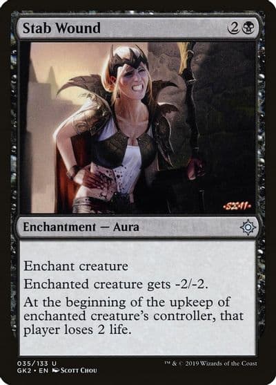 Stab Wound Ravnica Allegiance: Guild Kits Magic card