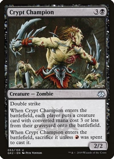 Crypt Champion Ravnica Allegiance: Guild Kits Magic card