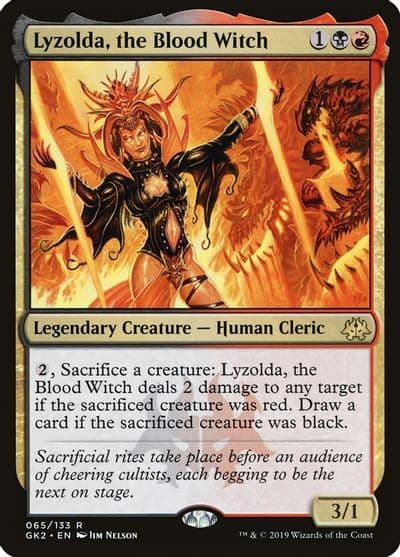 Lyzolda the Blood Witch Ravnica Allegiance: Guild Kits Magic card