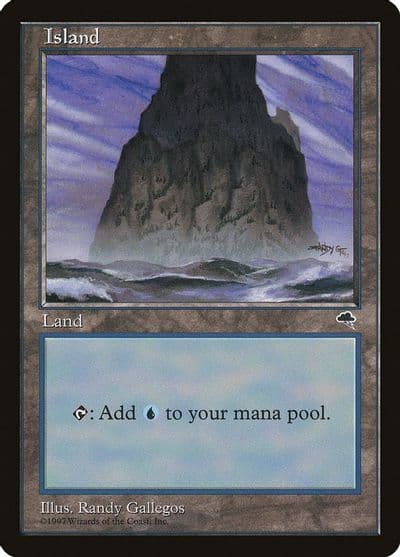 Island Spire Tempest Magic card