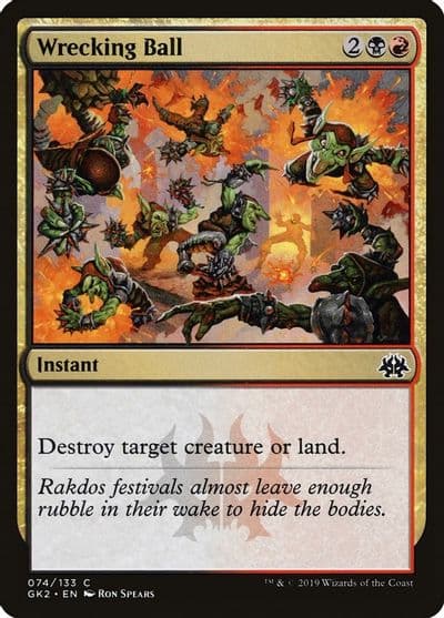 Wrecking Ball Ravnica Allegiance: Guild Kits Magic card