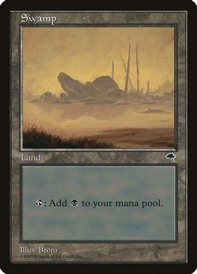 Swamp Boulder Tempest Magic card