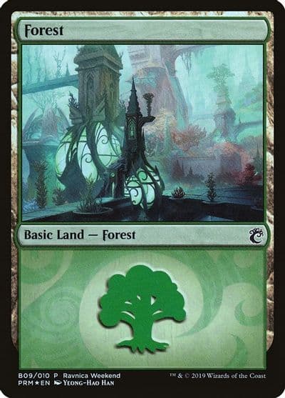Forest Simic B09 Launch Party & Release Event Promos Magic card