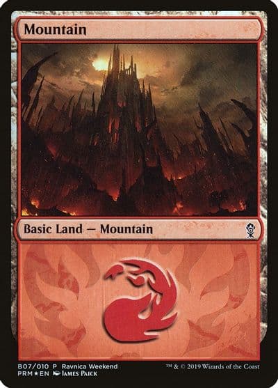 Mountain Gruul B07 Launch Party & Release Event Promos Magic card