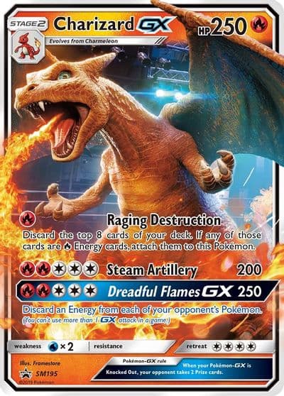 Charizard GX - SM195 SM Promos Pokemon card