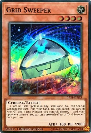 Grid Sweeper Savage Strike Yu-Gi-Oh! card