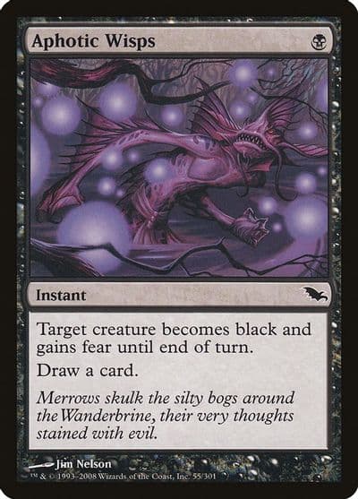 Aphotic Wisps Shadowmoor Magic card