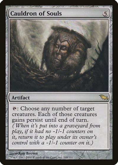 Cauldron of Souls Shadowmoor Magic card
