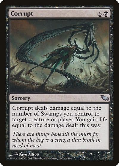Corrupt Shadowmoor Magic card