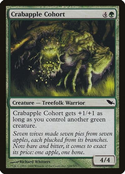 Crabapple Cohort Shadowmoor Magic card