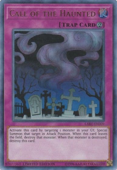 Call of the Haunted The Lost Art Promotion Yu-Gi-Oh! card