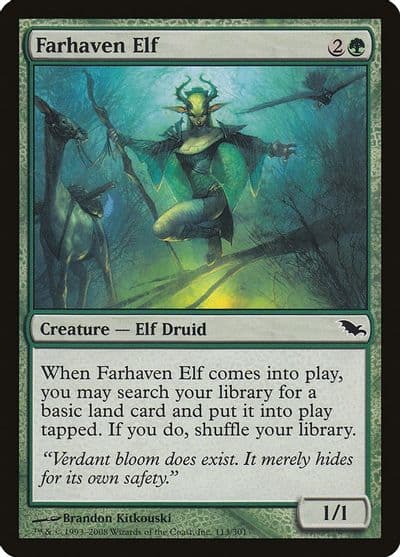Farhaven Elf Shadowmoor Magic card