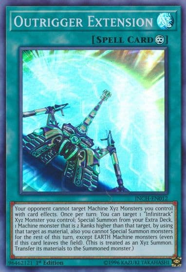 Outrigger Extension The Infinity Chasers Yu-Gi-Oh! card