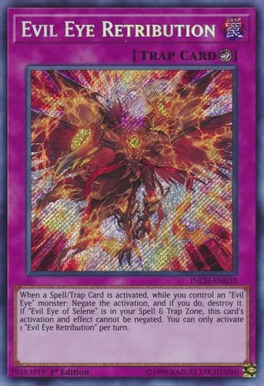 Evil Eye Retribution The Infinity Chasers Yu-Gi-Oh! card