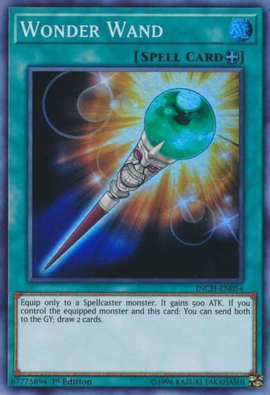 Wonder Wand The Infinity Chasers Yu-Gi-Oh! card