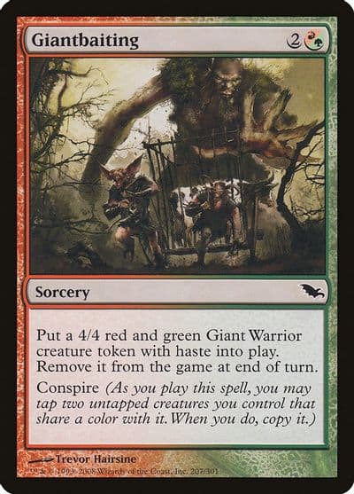 Giantbaiting Shadowmoor Magic card