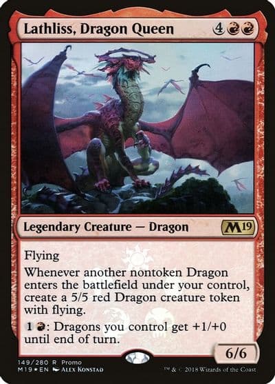 Lathliss Dragon Queen Media Promos Magic card