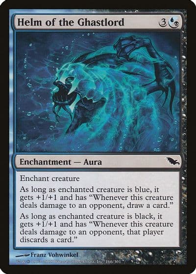 Helm of the Ghastlord Shadowmoor Magic card