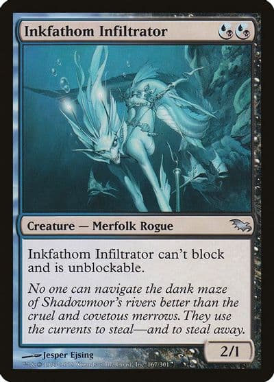 Inkfathom Infiltrator Shadowmoor Magic card