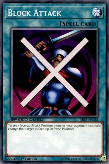 Block Attack Speed Duel: Arena of Lost Souls Yu-Gi-Oh! card