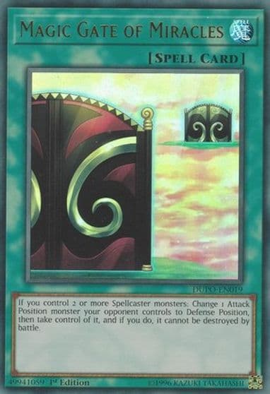 Magic Gate of Miracles Duel Power Yu-Gi-Oh! card