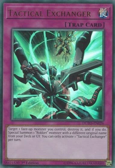 Tactical Exchanger Duel Power Yu-Gi-Oh! card