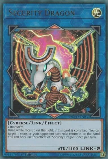 Security Dragon Duel Power Yu-Gi-Oh! card