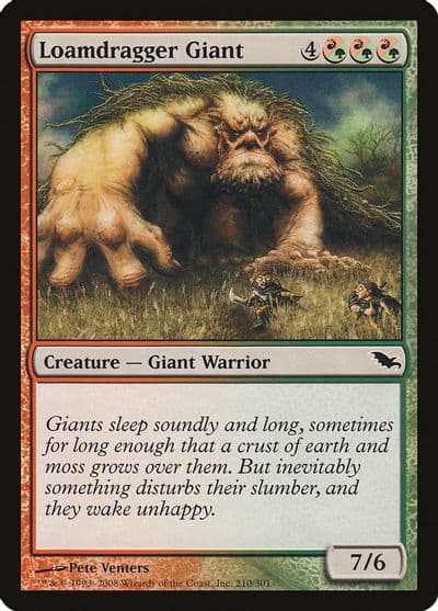Loamdragger Giant Shadowmoor Magic card