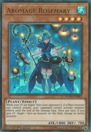 Aromage Rosemary Duel Power Yu-Gi-Oh! card