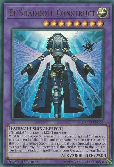El Shaddoll Construct Duel Power Yu-Gi-Oh! card