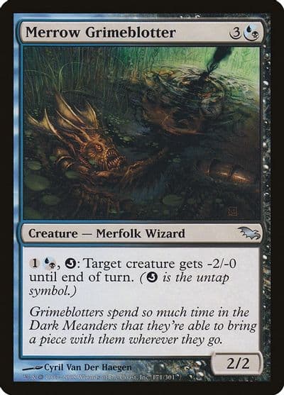 Merrow Grimeblotter Shadowmoor Magic card