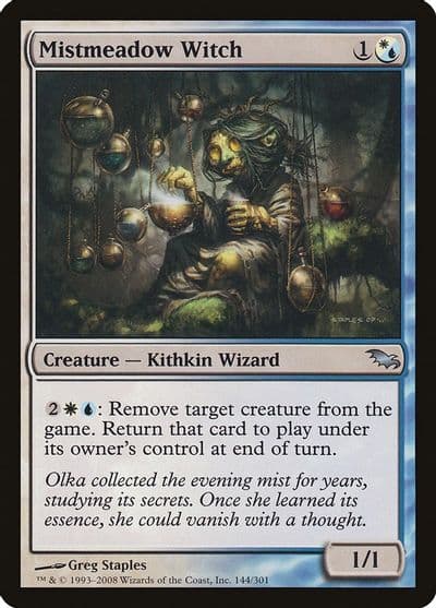 Mistmeadow Witch Shadowmoor Magic card