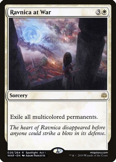 Ravnica at War War of the Spark Magic card